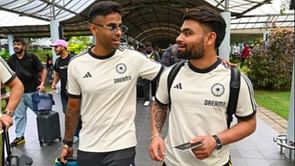 "De do bhaiya bat"- Rinku Singh's hilarious exchange with Suryakumar Yadav ahead of India vs Sri Lanka T20Is