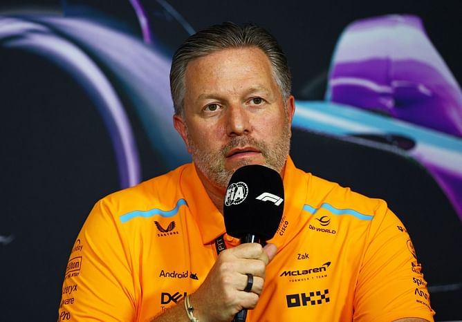 "Once you have a few moving under braking [incidents] there should have been a flag": McLaren boss wants better FIA intervention in the future battles