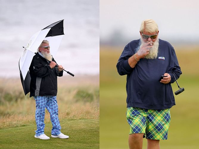 John Daly withdraws from The Open Championship, hours after being spotted smoking on the greens at Royal Troon