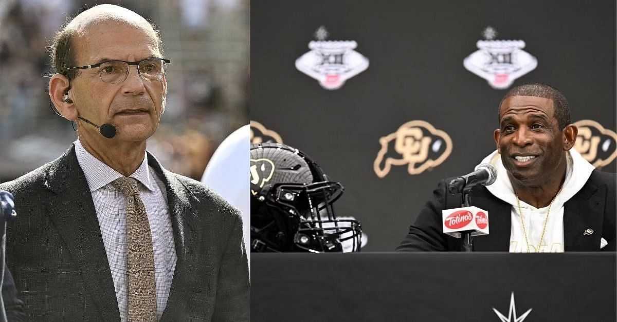 Image credit: Imagn, Paul Finebaum (L) | Deion Sanders (R)