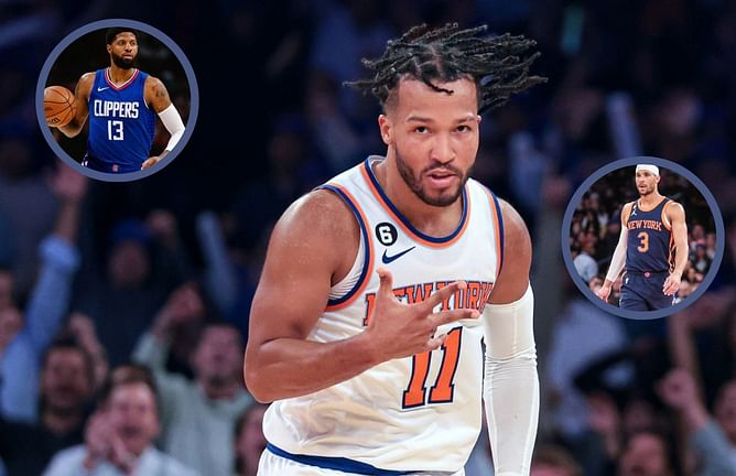 "You got Jared McCain"- Josh Hart roasts Jalen Brunson's defense as Knicks PG says he wants Paul Goerge assignment