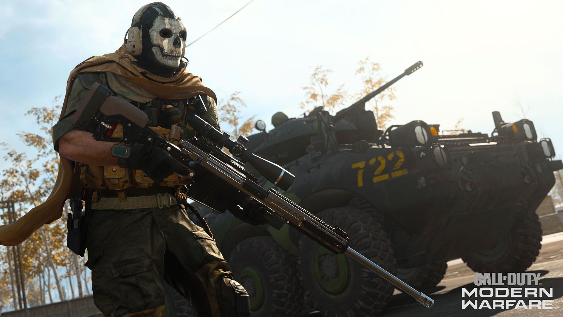 Simon &ldquo;Ghost&rdquo; Riley the second in command of Task Force 141 (Image via Activision)