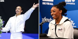 "Should we teach her how to drive?"-Simone Biles hilariously reacts to 16-year-old Hezly Rivera qualifying for Paris Olympics 2024