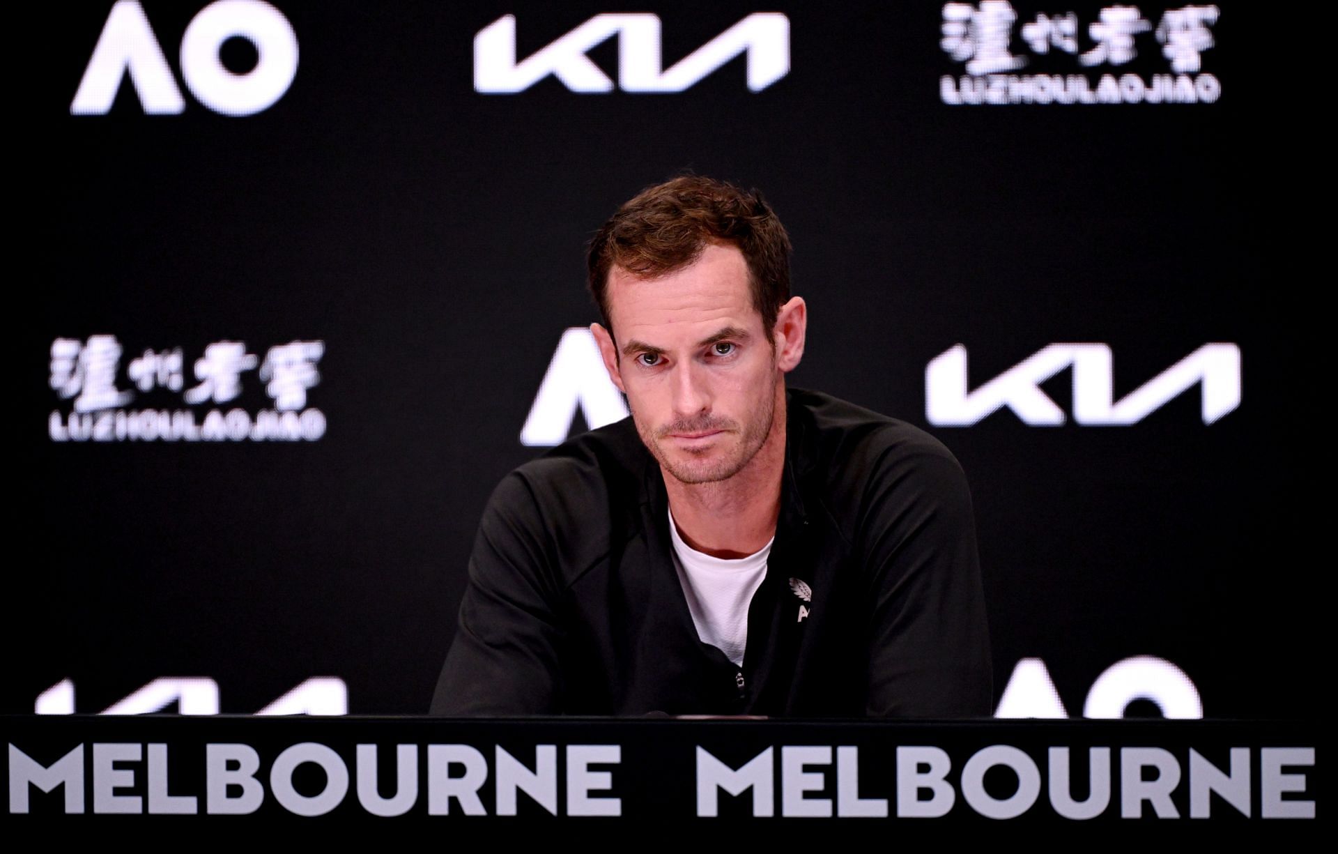 Andy Murray at the 2024 Australian Open (Source: Getty)