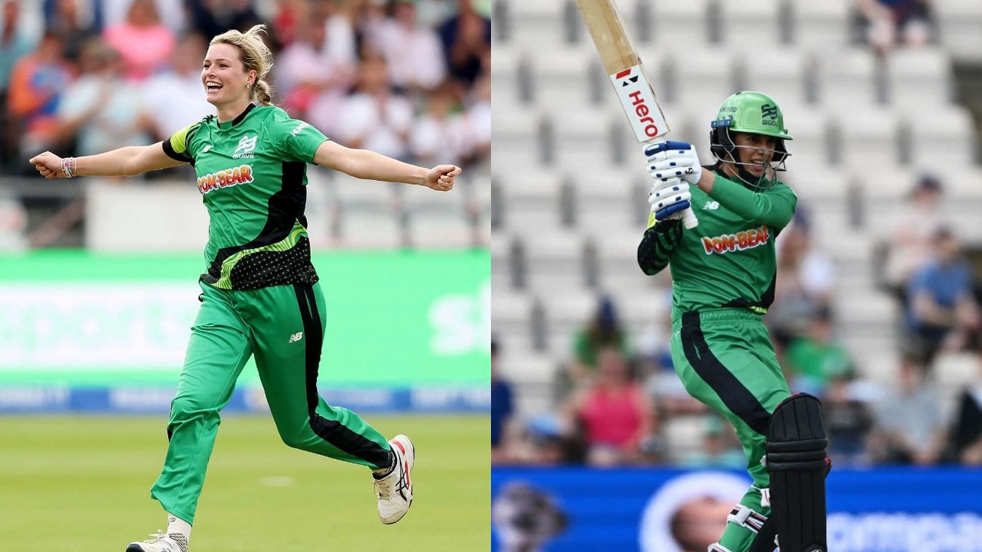 Lauren Bell and Smriti Mandhana will be representing Southern Brave Women in the Women