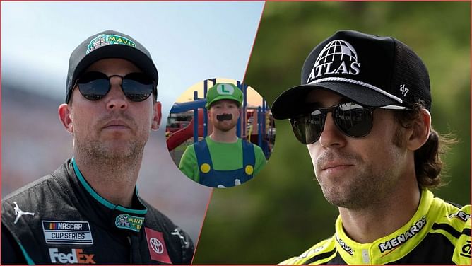 "Usually Peach": Denny Hamlin, Ryan Blaney and other NASCAR stars reveal their favorite Mario Kart character
