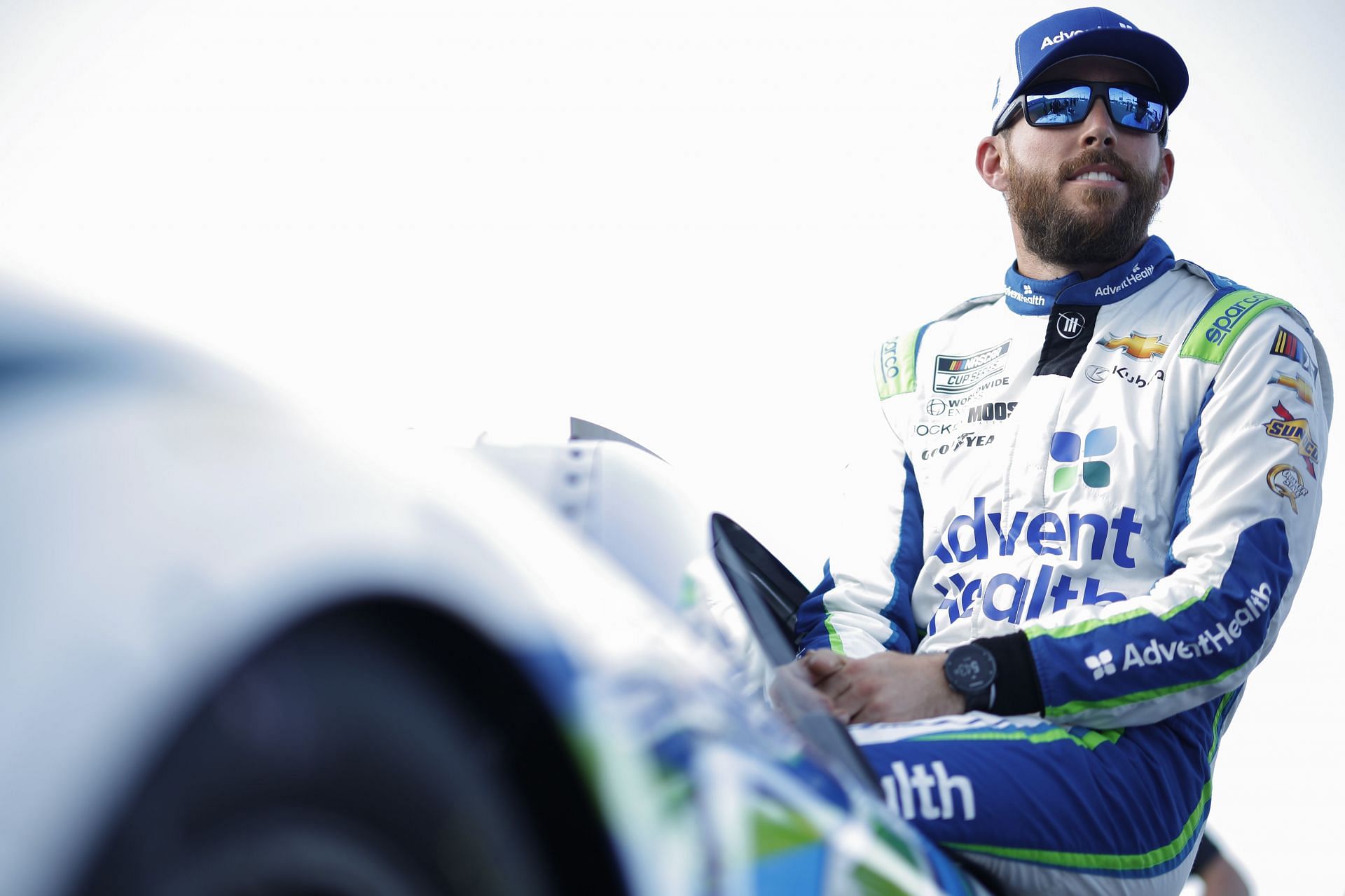 Ross Chastain, driver of the #1 AdventHealth Chevrolet (Photo by Sean Gardner/Getty Images)