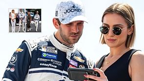 Daniel Suarez's fiance Julia Piquet turns heads in Zara ribbed midi dress on Chicago streets