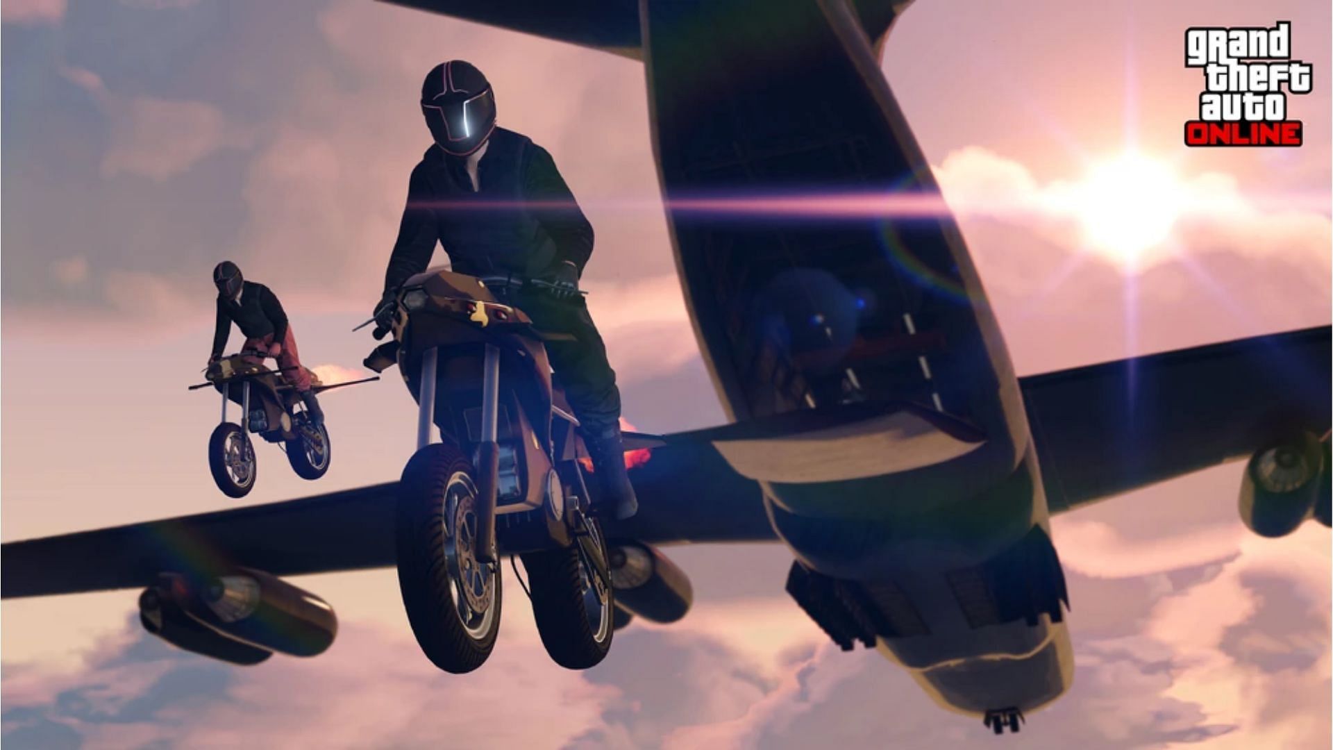 The Pegassi Oppressor in Grand Theft Auto 5 Online (Image via Rockstar Games)