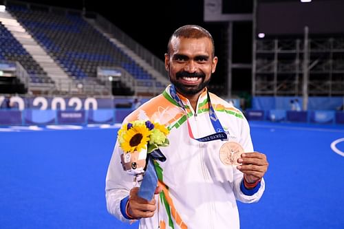 The veteran goalie was one of the heroes of India's bronze-medal win in Tokyo