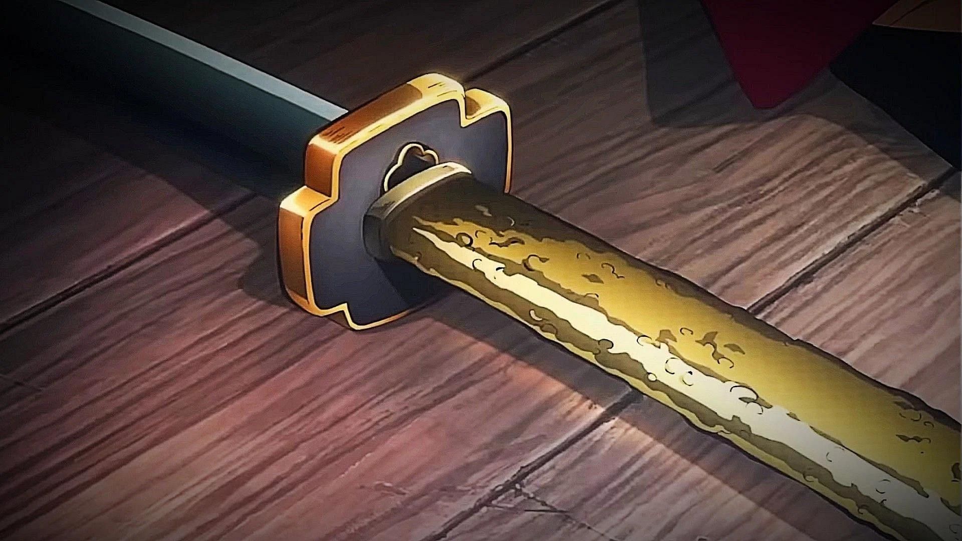 The Nichirin swords as shown in the anime (Image via Studio Ufotable)