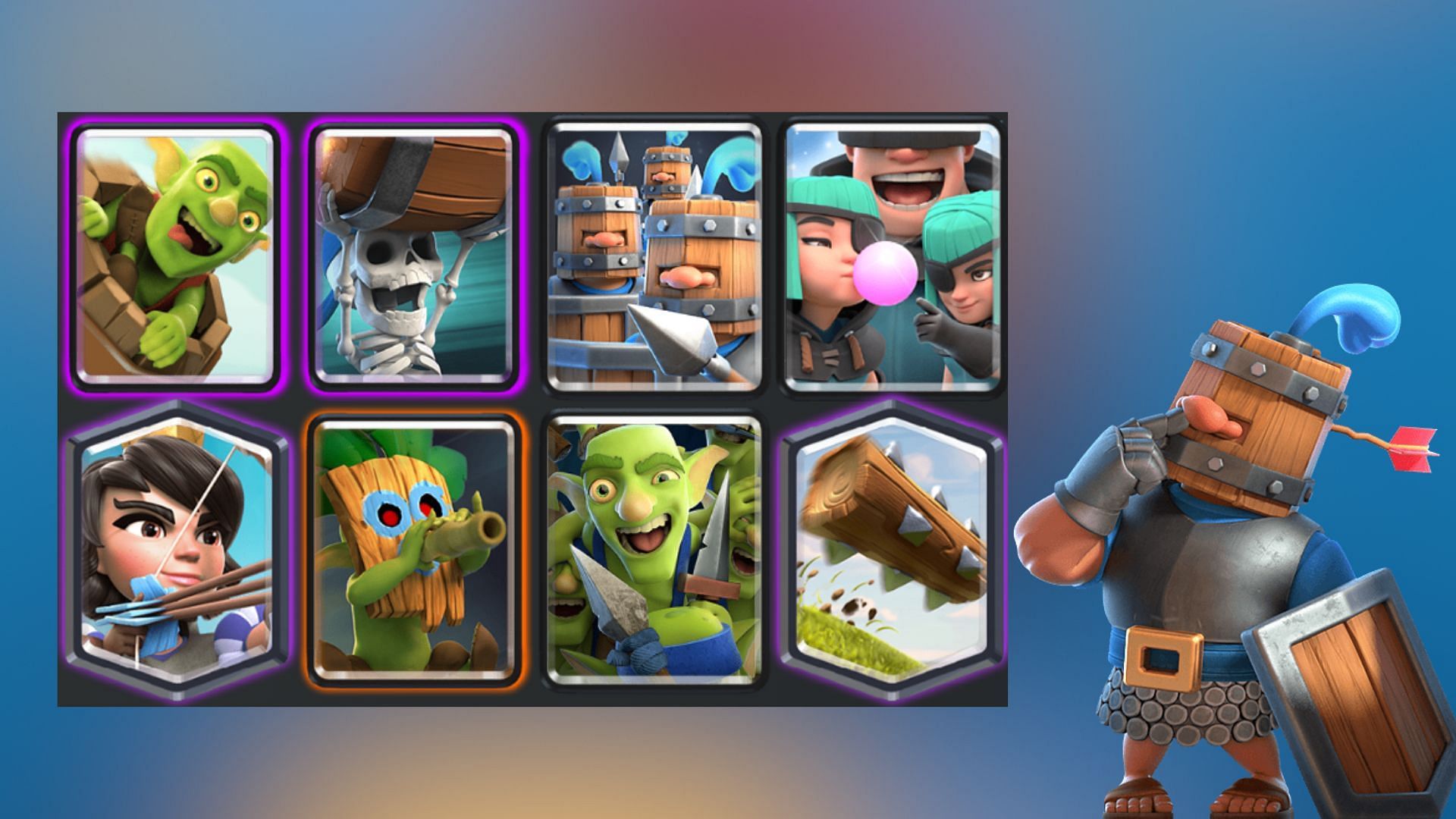 Princess Royal Recruits Rascals Bait is among the best Royal Recruits decks in Clash Royale (Image via SuperCell)