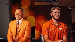 "It's like getting a PhD": Quinn Ewers heaps praise on Texas HC Steve Sarkisian during 2024 SEC Media Days