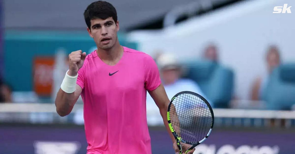 Carlos Alcaraz has reached a second Wimbledon final.