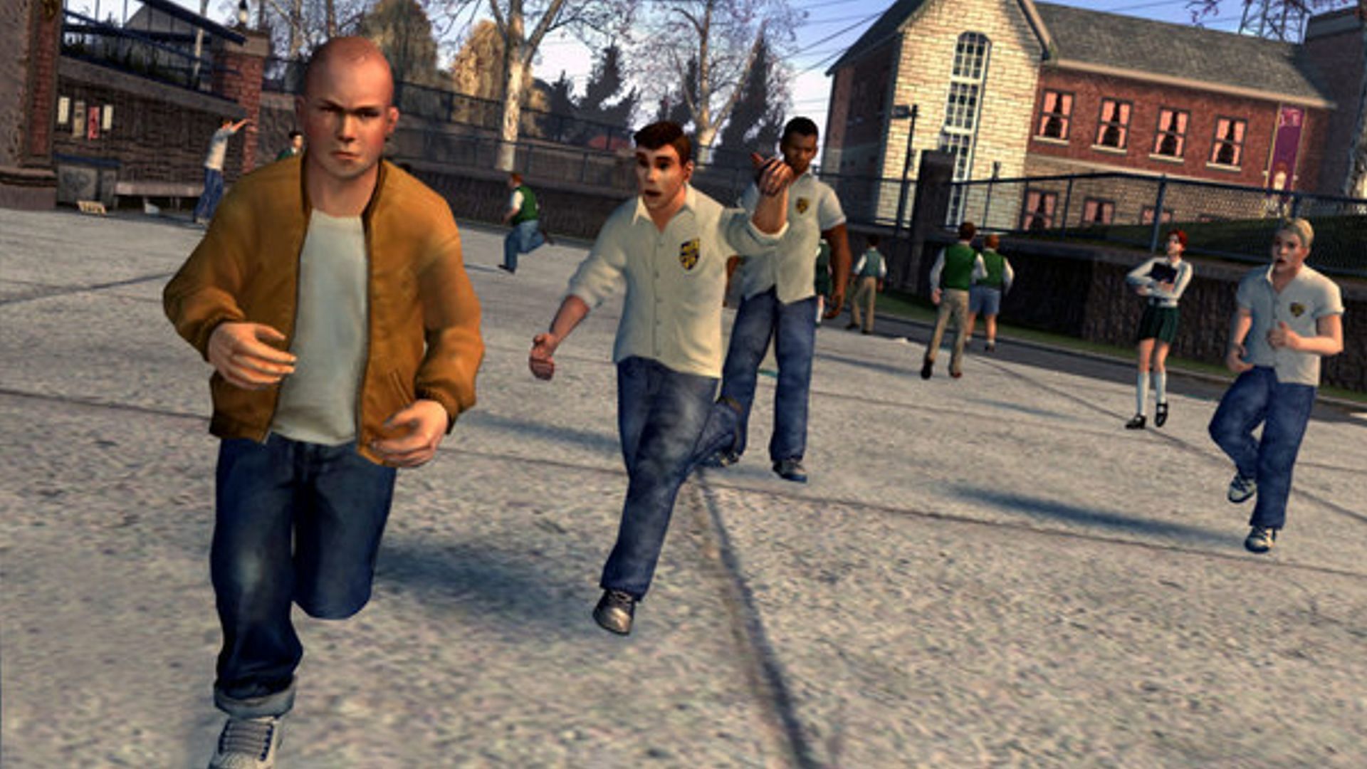 It was hard to control Jimmy Hopkins on the PlayStation 2 (Image via Rockstar Games)