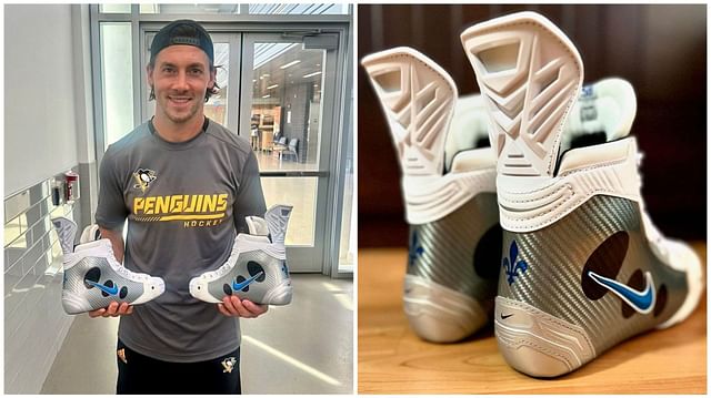  Kris Letang unveils new pair of Nike