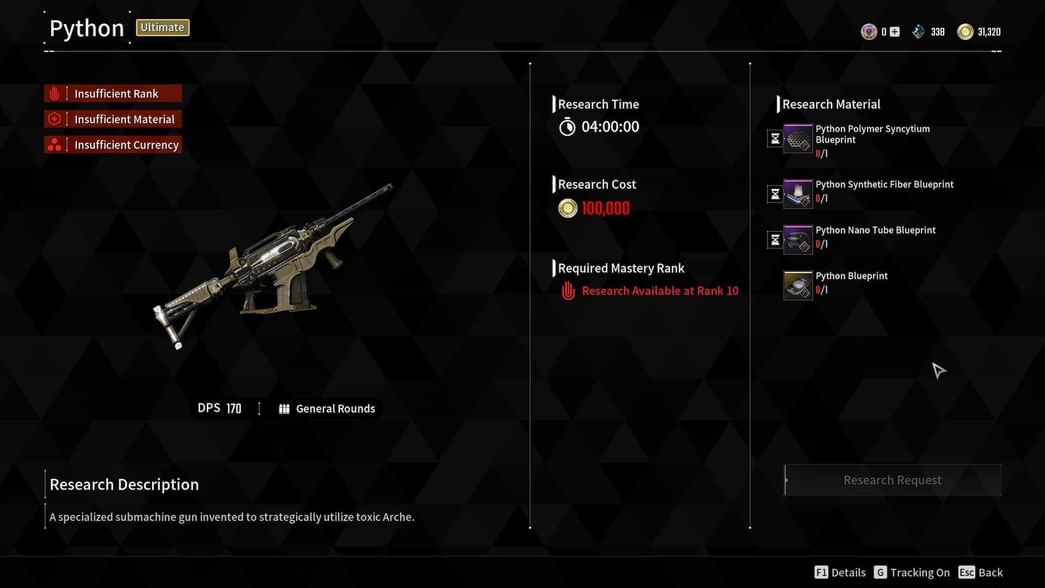 The First Descendant Python build guide: Modules, Unique Trait, and more