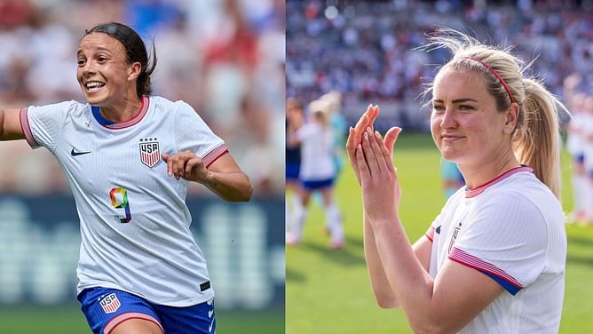 U.S. Olympic Women's Soccer Team for Paris Olympics 2024 ft Lindsey Horan, Mallory Swanson