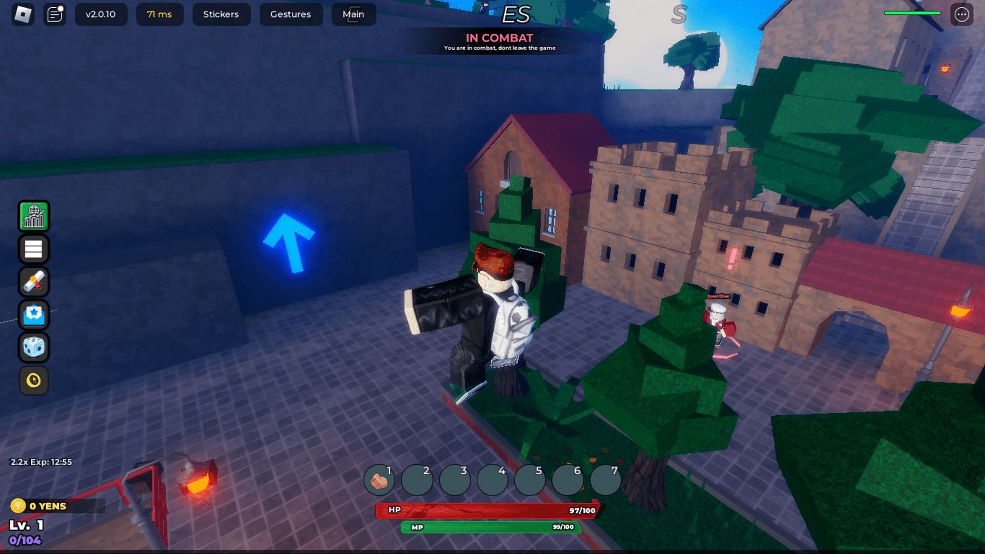 Gameplay screenshot from Hunter Era (Image via Roblox)