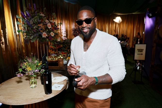 In Photos: After sleepless night, Dwyane Wade treats himself to KFC and a $30 fan amid Olympics duties