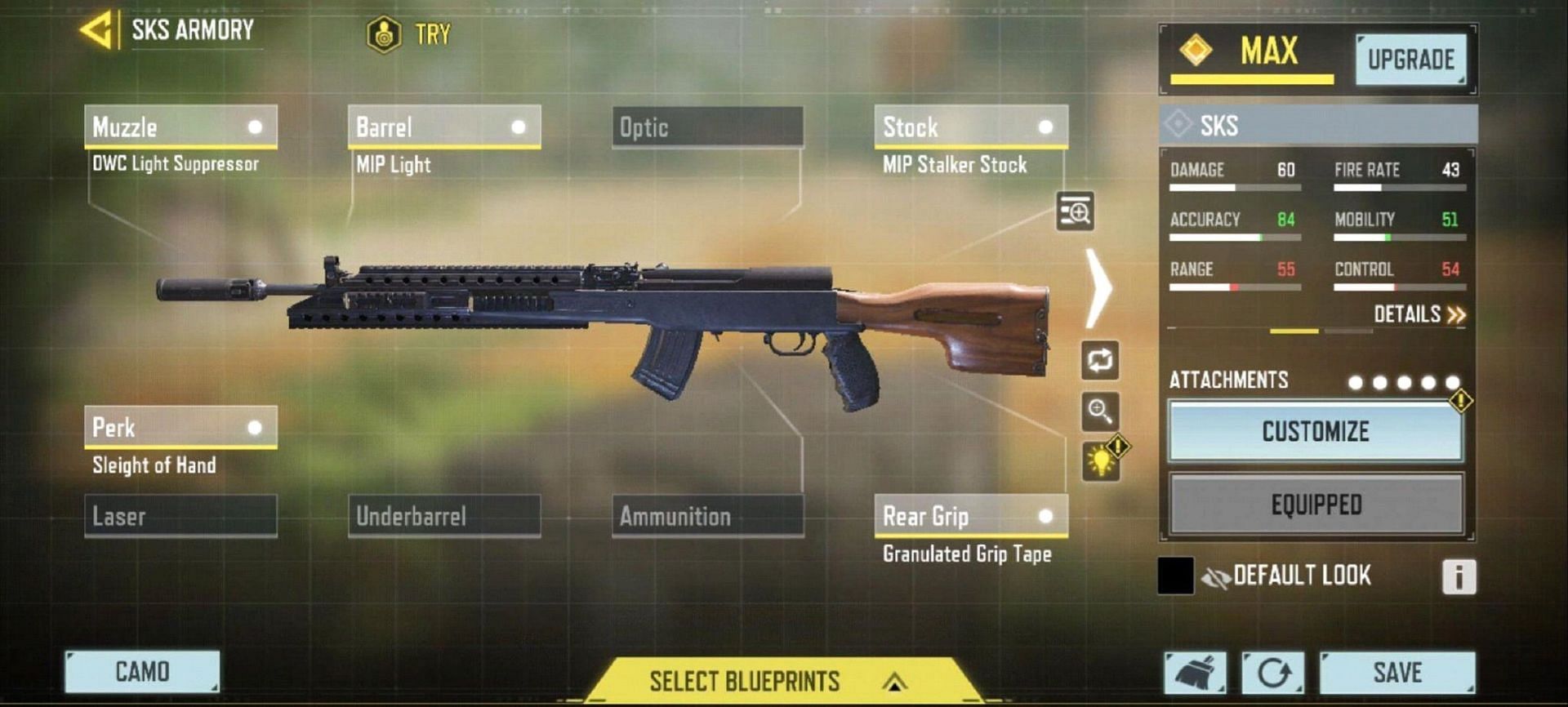 SKS in COD Mobile (Image via Activision)