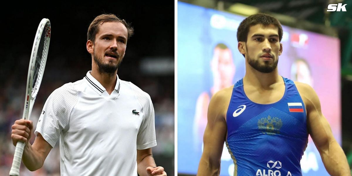 Daniil Medvedev and Shamil Mamedov will be competing as neutrals at Paris Olympics 2024. PHOTO: Getty Images (L)/ Instagram- Shamil Mamedov (R)