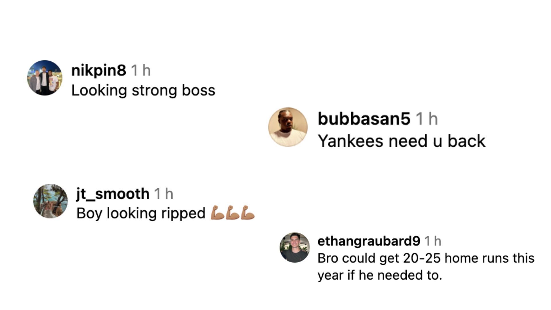 Fans and followers took notice and were quick to commend A-Rod&rsquo;s post.