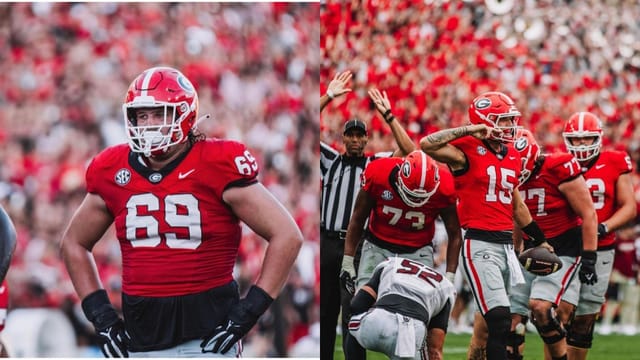 5 top-rated Georgia players in College Football 25 ft. Tate Ratledge