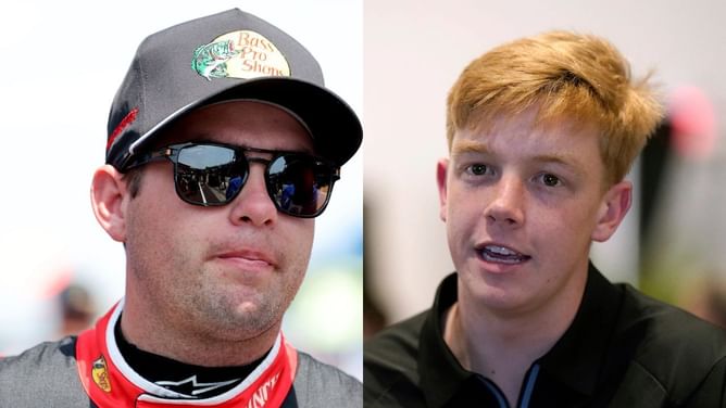 “Get cooked buddy”: Noah Gragson pokes fun at Connor Zilisch after beating him in college football video game