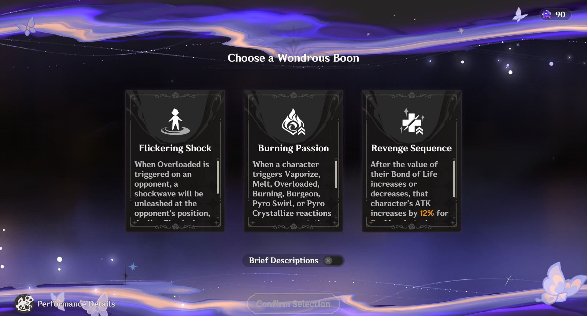 Pick eight Wondrous Boon events to get this achievement (Image via HoYoverse)
