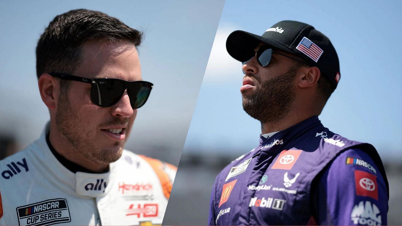 Bubba Wallace on door-slamming Alex Bowman at Chicago