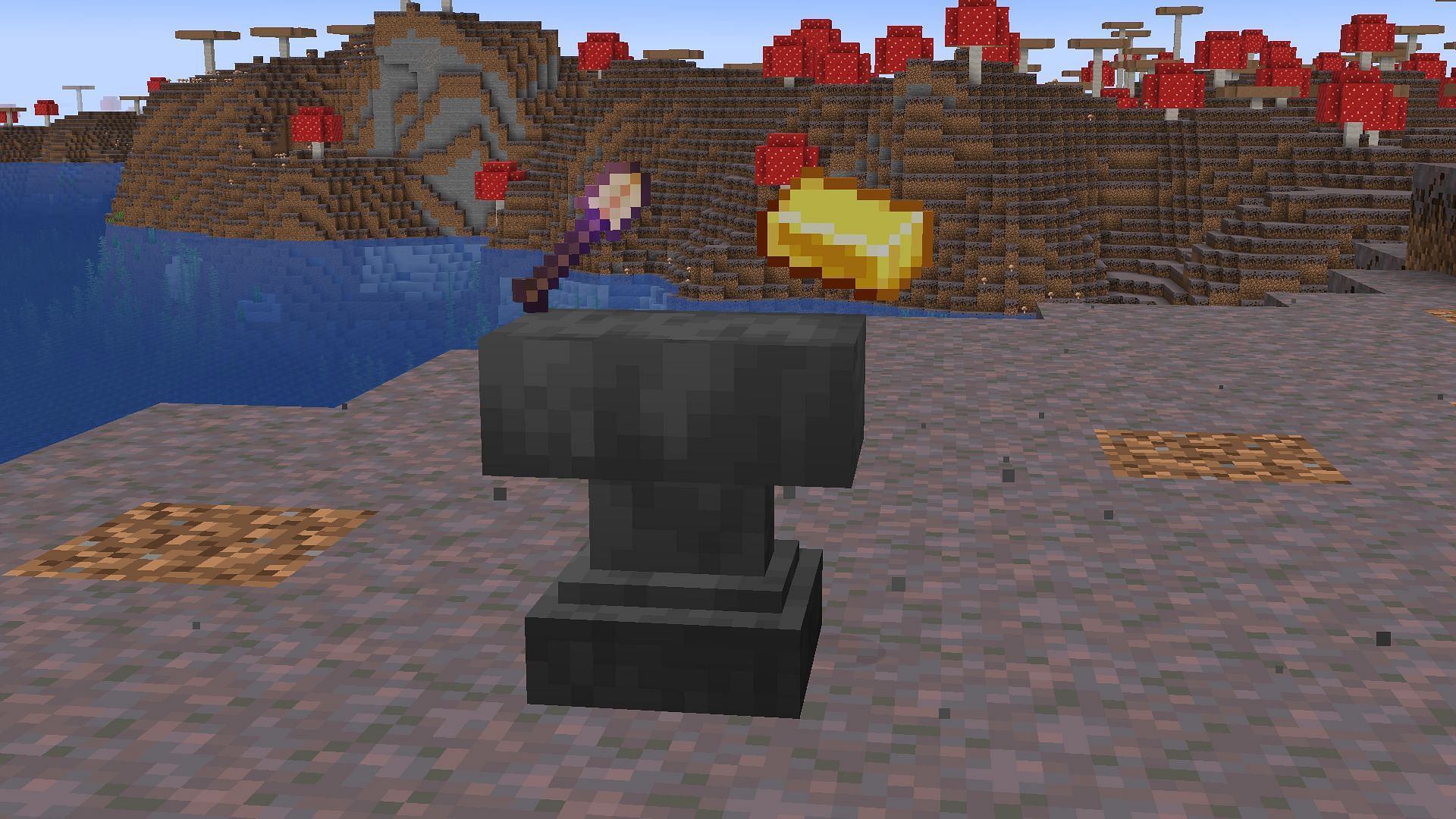 Understanding how to repair Minecraft items is essential before mending is obtained (Image via Mojang)