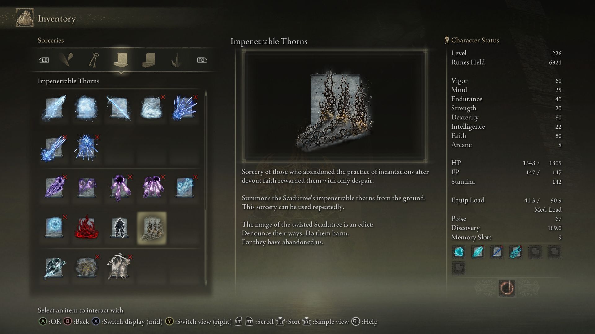 Impenetrable Thorns (Image via FromSoftware)