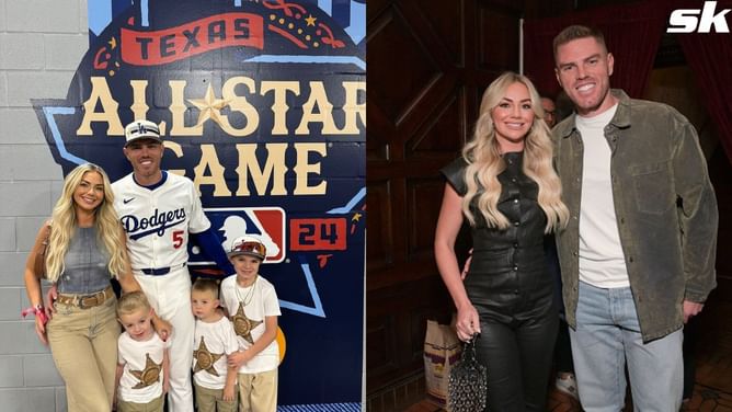 "Following daddy across the country" - Freddie Freeman's wife Chelsea gives glimpse into busy life as baseball wife & mom of three