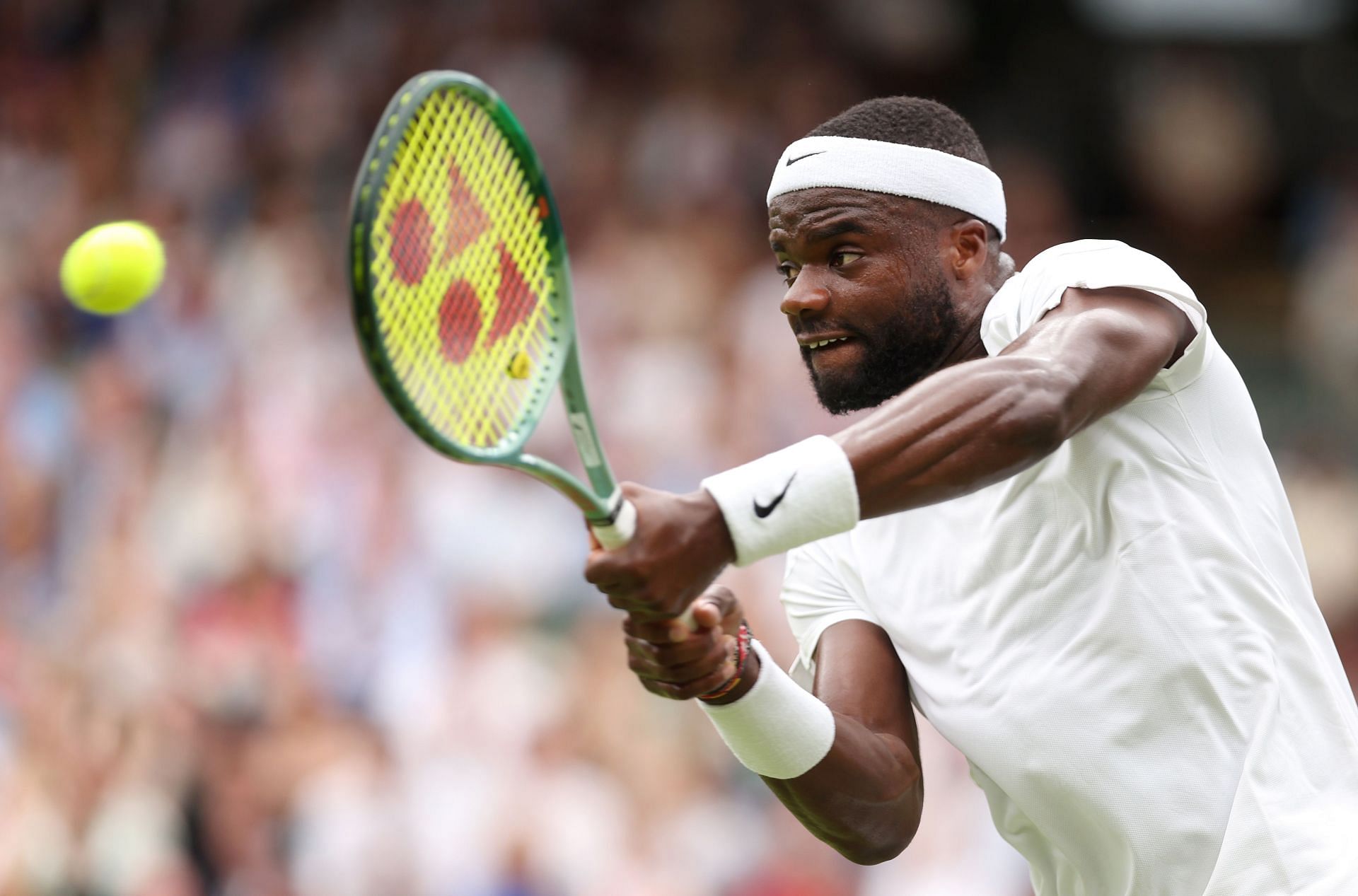 Tiafoe at Wimbledon 2024. (Photo: Getty)