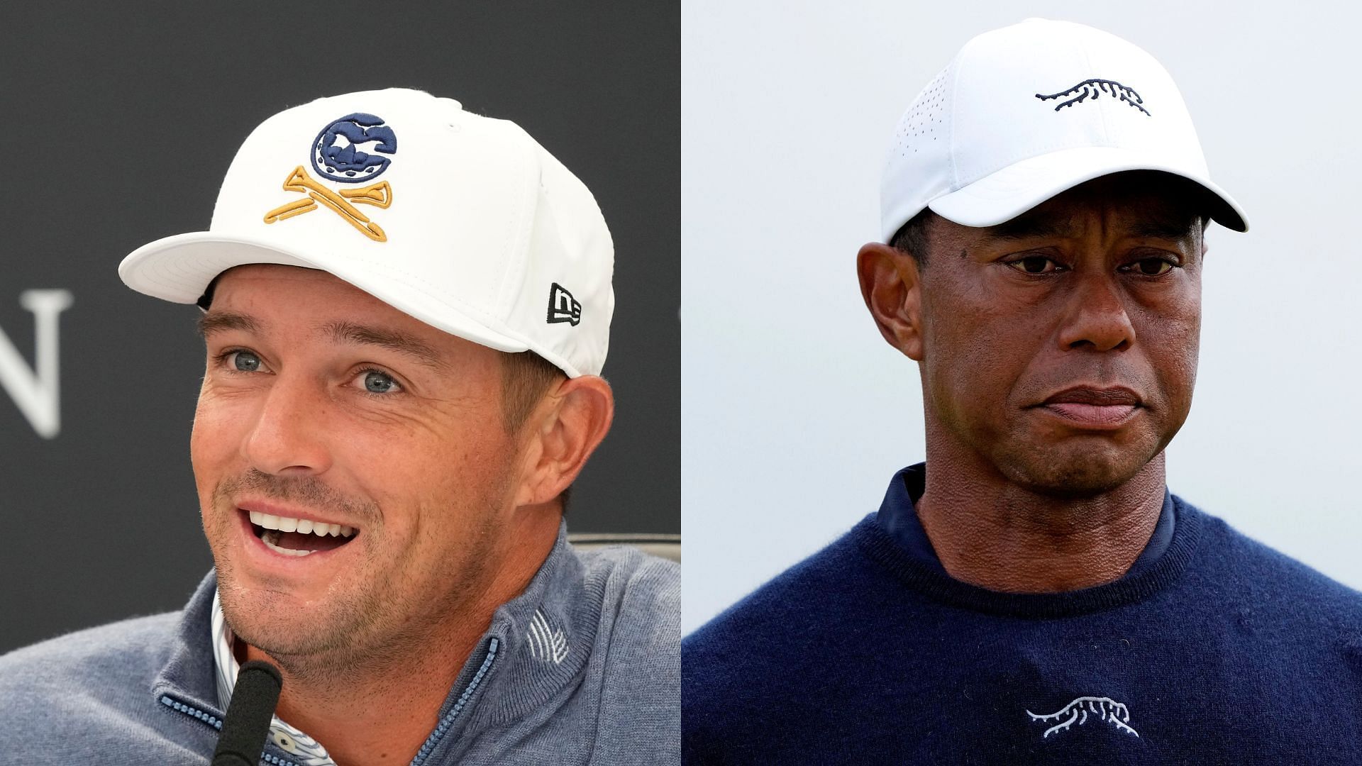 Tiger Woods&rsquo; ex coach praxises Bryson DeChambeau. Image via Getty Images
