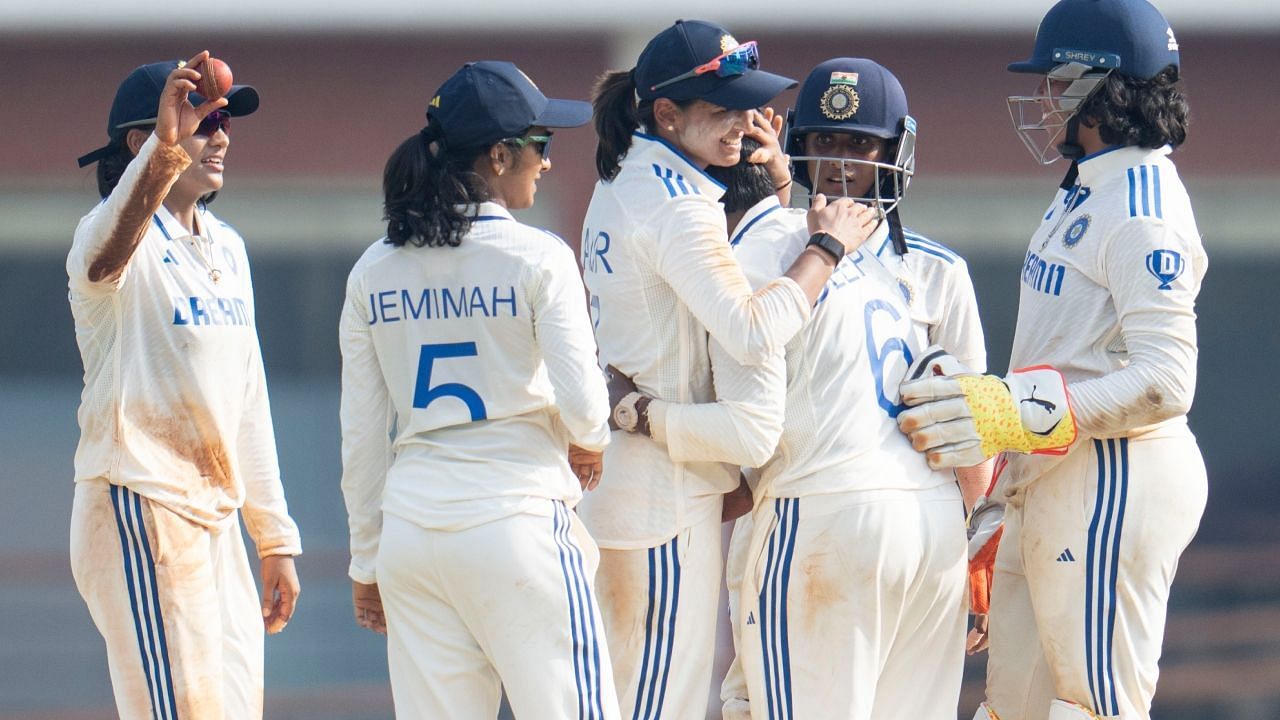 भारत ने दर्ज की शानदार जीत (Photo Courtesy: x/@BCCIWomen)                               