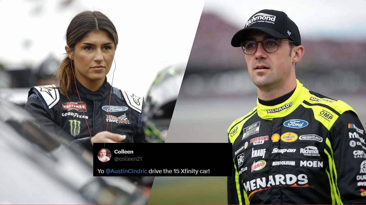 Hailie Deegan and Austin Cindric (Image source: GETTY)