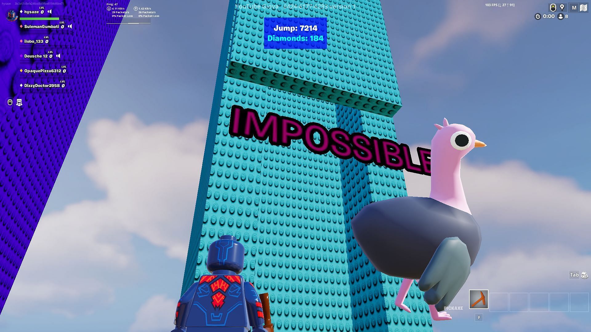 The Impossible Challenge (Image via Epic Games)