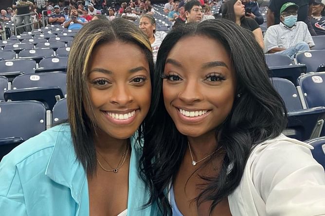 "3rd time around and still in awe of you" - Simone Biles' sister in awe of gymnast's historic medal triumph at Paris Olympics 2024