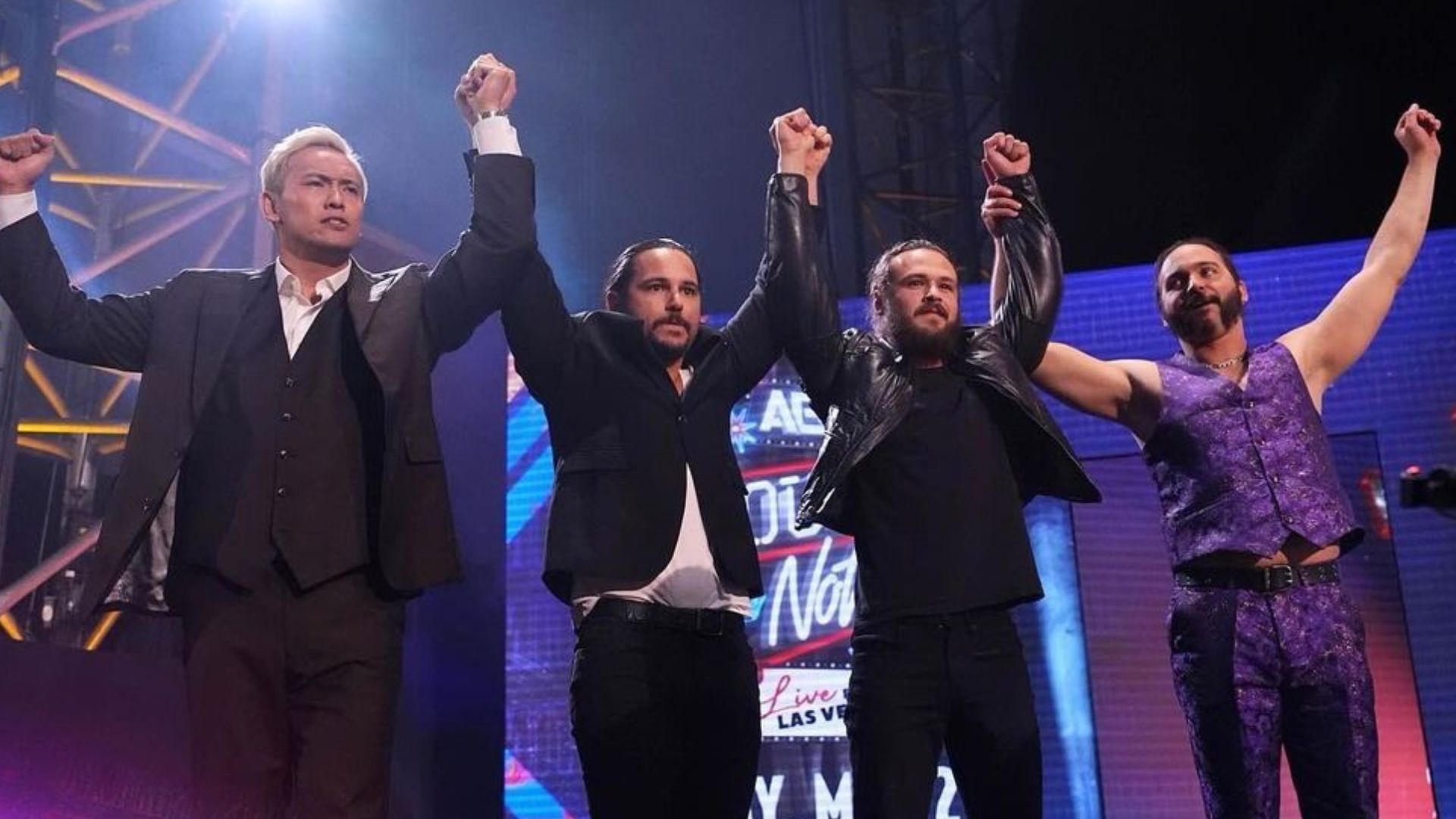 The Elite are running AEW right now. (Image credits: Nicholas Jackson