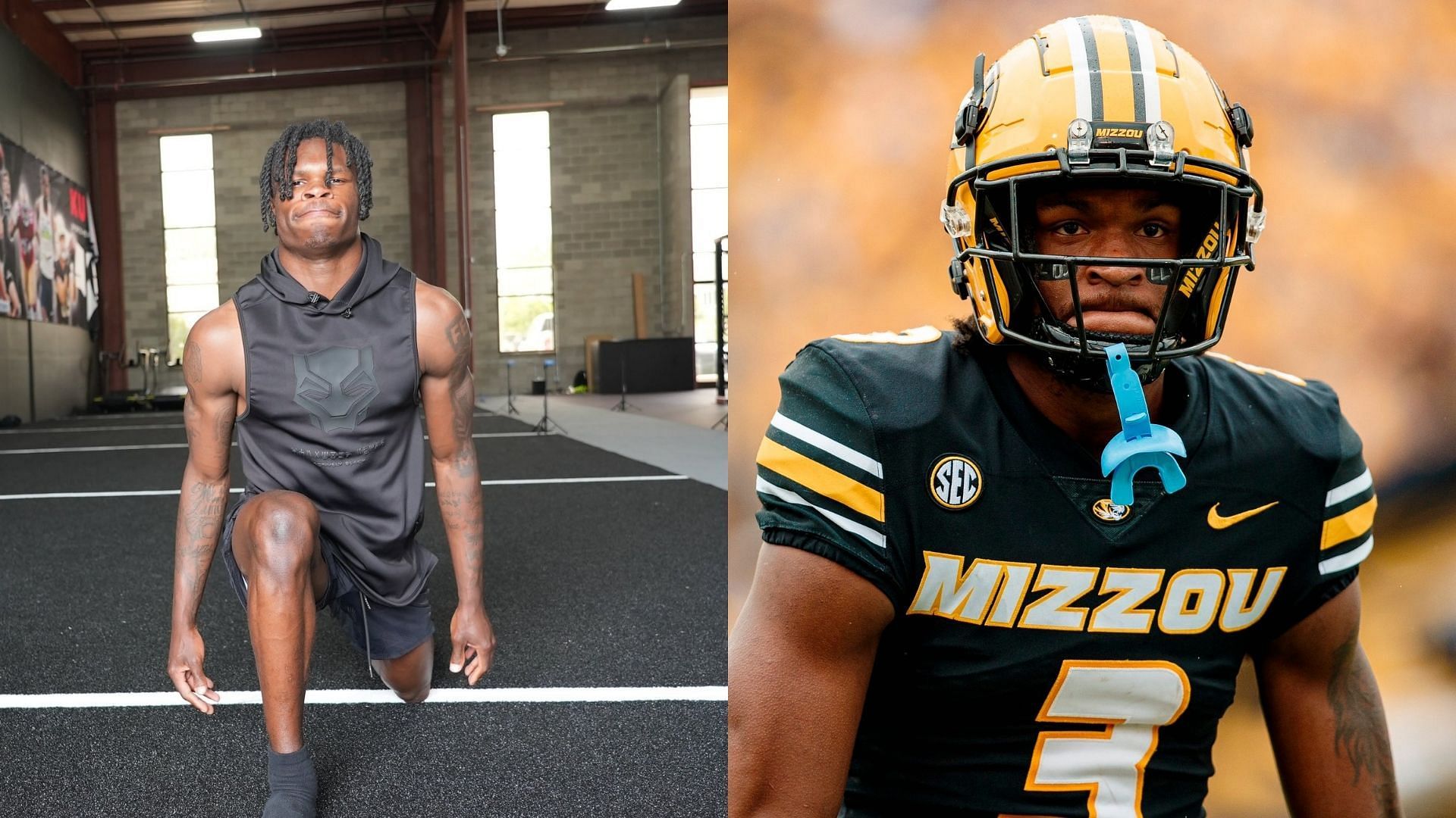 Picture Sources: @TravisHunterJr, @MizzouFootball (X)