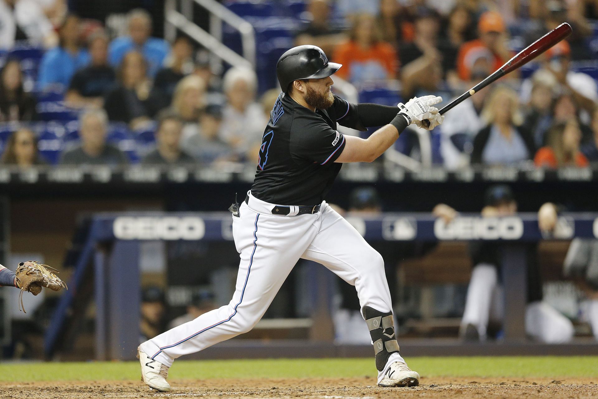 Austin Dean didn&#039;t do well in the MLB but has in KBO (Getty)