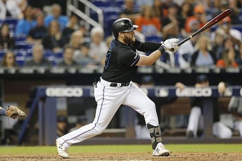 Austin Dean didn't do well in the MLB but has in KBO (Getty)