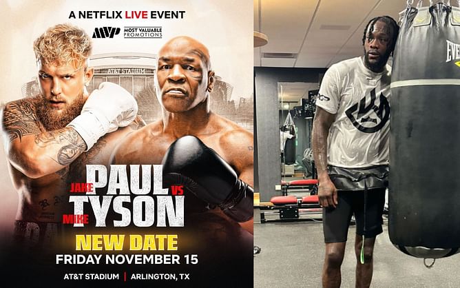 Mike Tyson hits back at Deontay Wilder for worrying about his age before Jake Paul match: "You don't have to worry about paying my bills"
