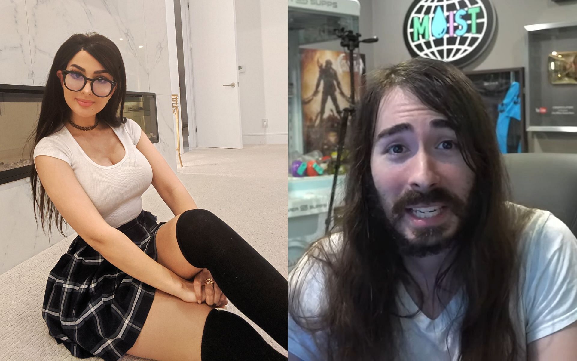 SSSniperwolf responds to MoistCr1TiKaL