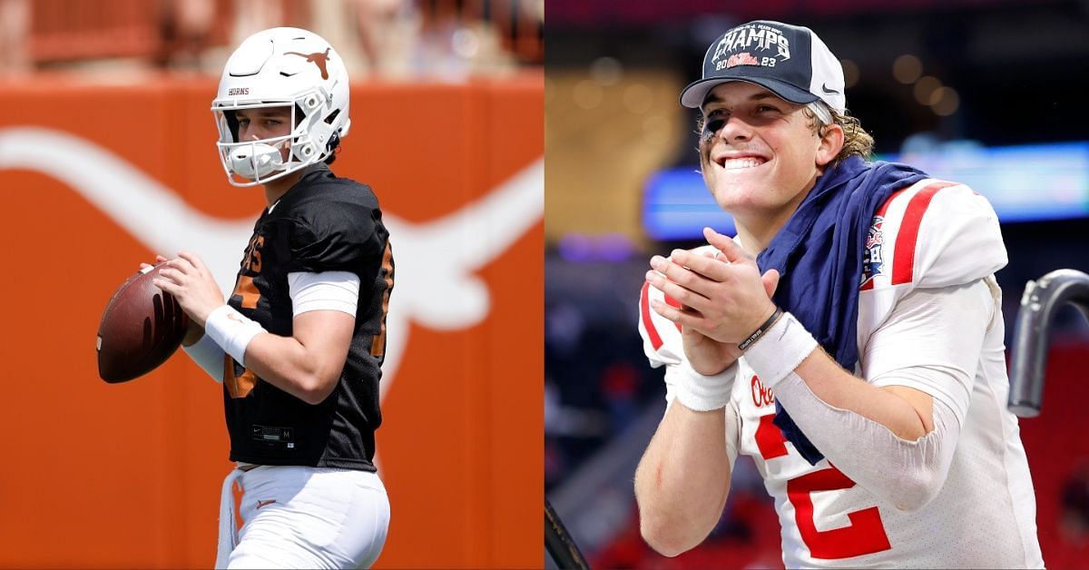 exas QB Arch Manning commends Ole Miss&rsquo; Jaxson Dart over Manning Passing Academy recap