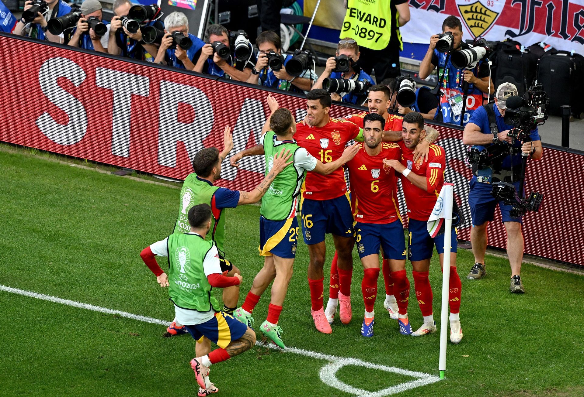 Spain v Germany: Quarter-Final - UEFA EURO 2024 (Photo by Clive Mason/Getty Images)