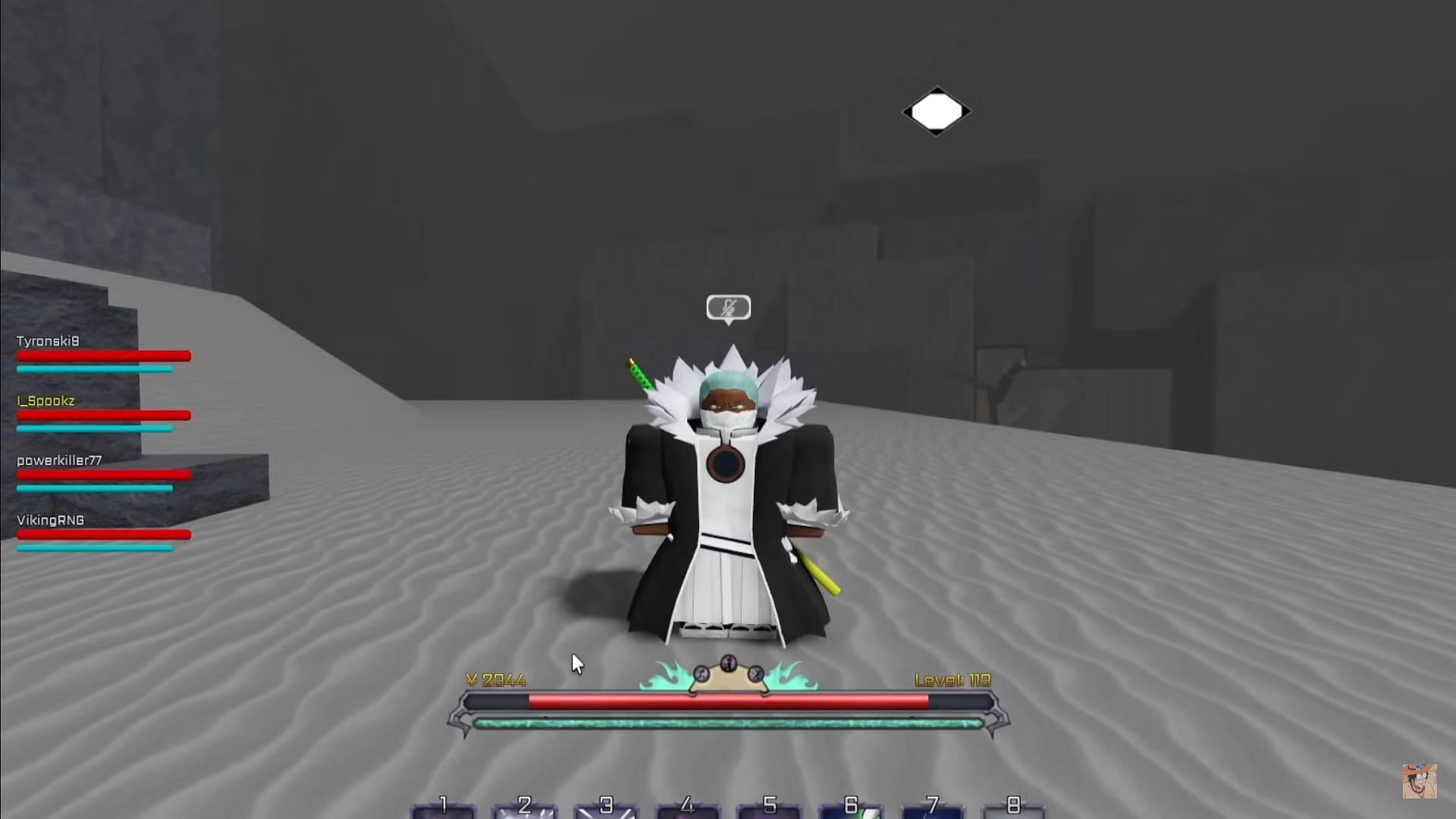 Lucifer&#039;s Cloak, a Godly rarity accessory (Image via Roblox || UnoTwo on YouTube)