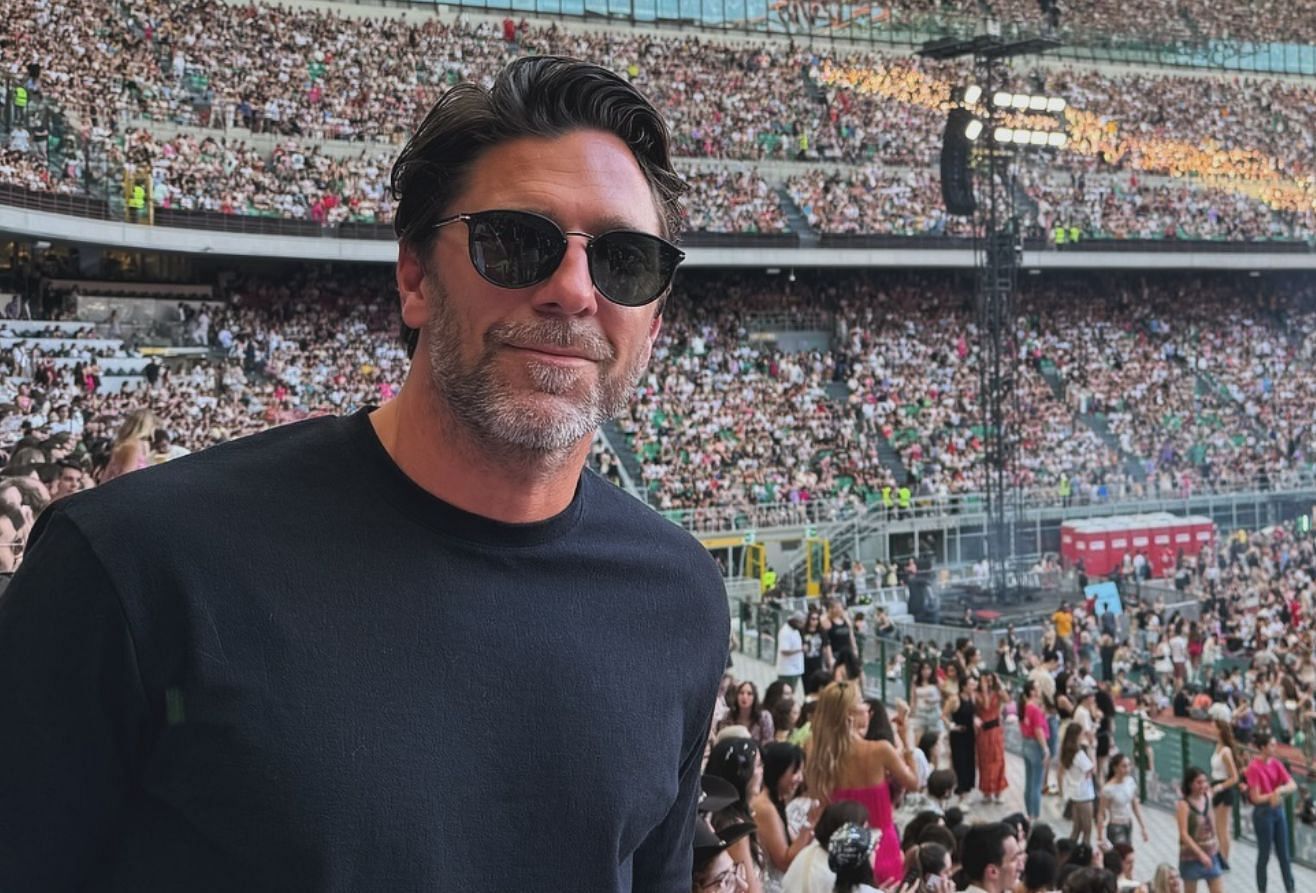 Henrik Lundqvist attends Taylor Swift concert with kids in Milan (Image credit: Instagram.com/ hlundqvistofficial)